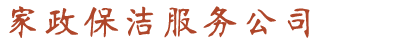 家政保洁服务类网站模板